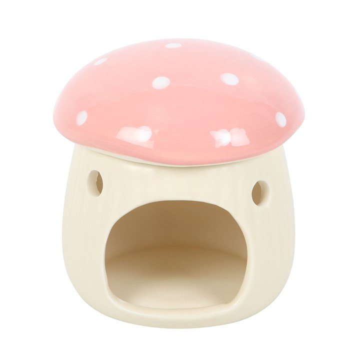 Pink Mushroom Oil Burner | Inspired Creative Gifts | UK Supplier
