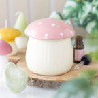 Pink Mushroom Oil Burner | Inspired Creative Gifts | UK Supplier
