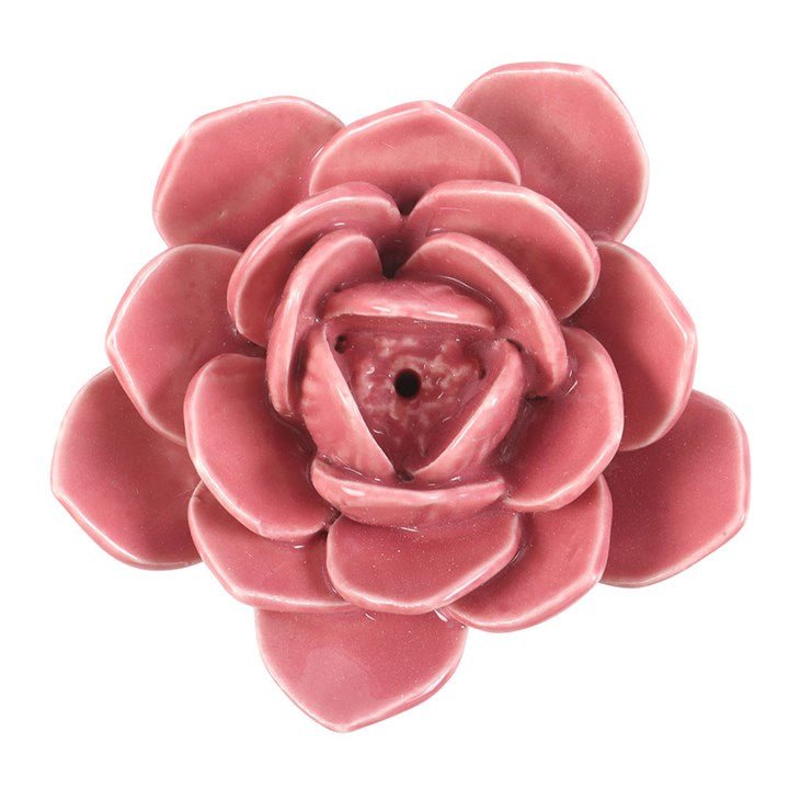 Pink Water Lily Incense Stick Holder | Inspired Creative Gifts | UK Supplier