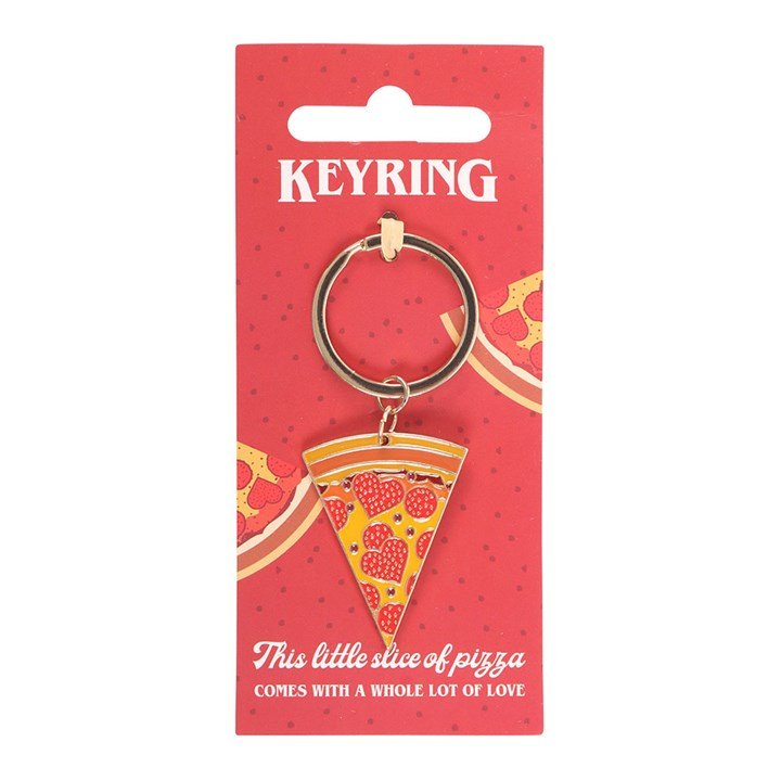 Pizza Slice Keyring | Inspired Creative Gifts