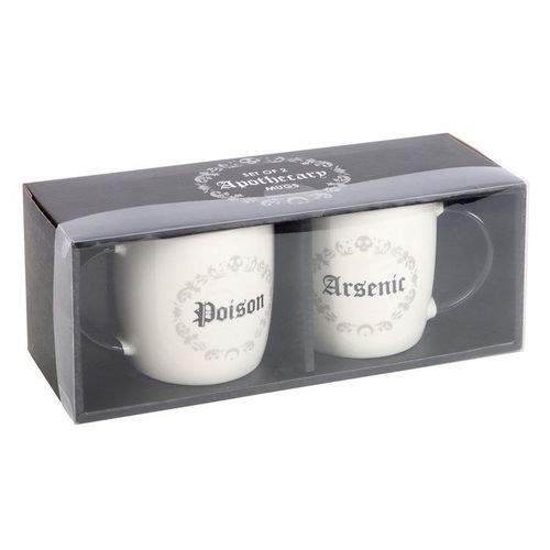 Poison and Arsenic Couples Mug Set | Inspired Creative Gifts | UK Supplier