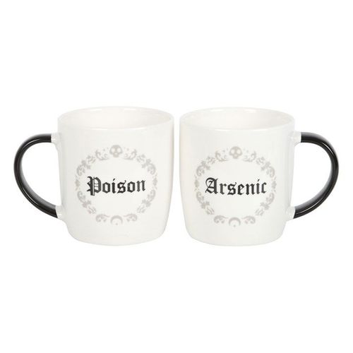 Poison and Arsenic Couples Mug Set | Inspired Creative Gifts | UK Supplier