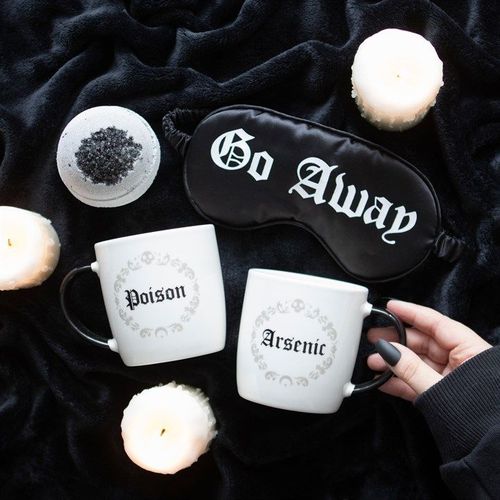 Poison and Arsenic Couples Mug Set | Inspired Creative Gifts | UK Supplier
