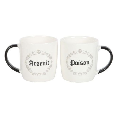 Poison and Arsenic Couples Mug Set | Inspired Creative Gifts | UK Supplier