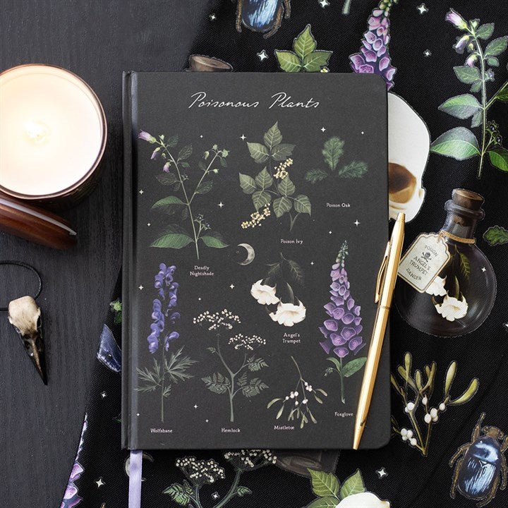 Poisonous Plants A5 Notebook | Inspired Creative Gifts | UK Supplier