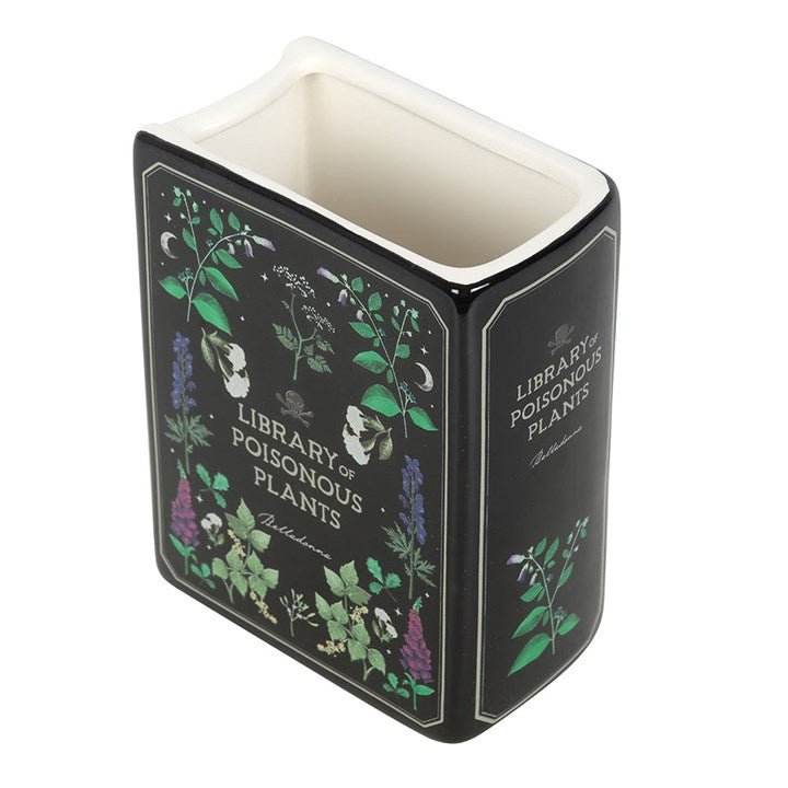 Poisonous Plants Book Shaped Vase | Inspired Creative Gifts | UK Supplier