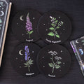 Poisonous Plants Coaster Set | Inspired Creative Gifts | UK Supplier