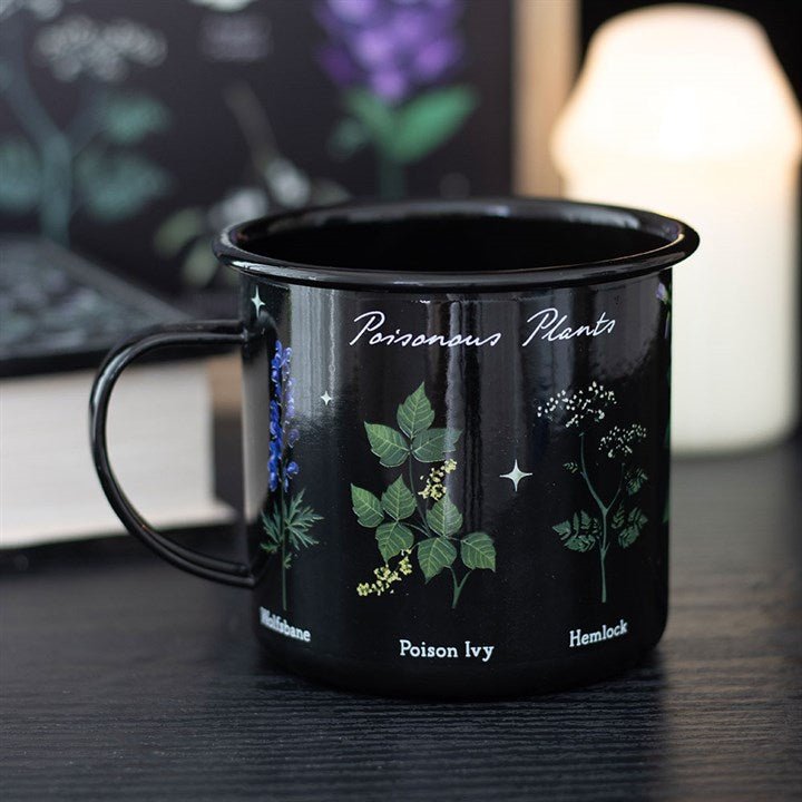 Poisonous Plants Enamel Mug | Inspired Creative Gifts | UK Supplier