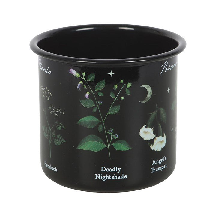 Poisonous Plants Enamel Mug | Inspired Creative Gifts | UK Supplier