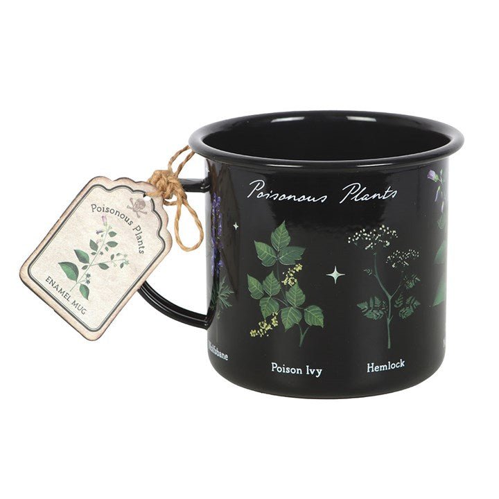 Poisonous Plants Enamel Mug | Inspired Creative Gifts | UK Supplier