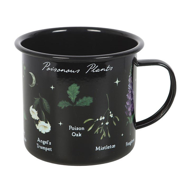 Poisonous Plants Enamel Mug | Inspired Creative Gifts | UK Supplier