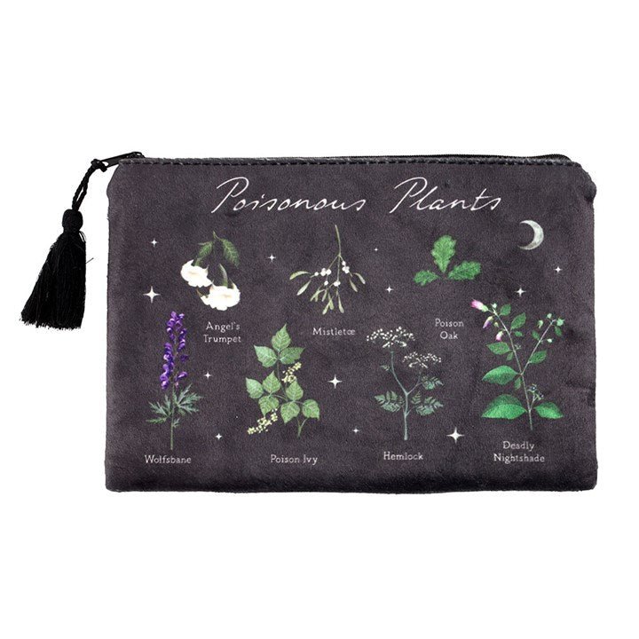 Poisonous Plants Makeup Bag | Inspired Creative Gifts | UK Supplier