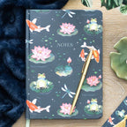 Pond Print A5 Notebook | Inspired Creative Gifts | UK Supplier