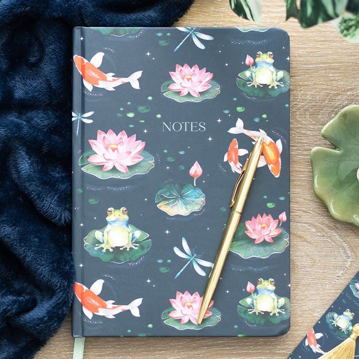 Pond Print A5 Notebook | Inspired Creative Gifts | UK Supplier