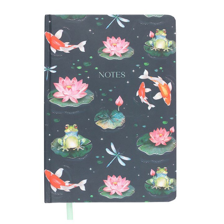 Pond Print A5 Notebook | Inspired Creative Gifts | UK Supplier