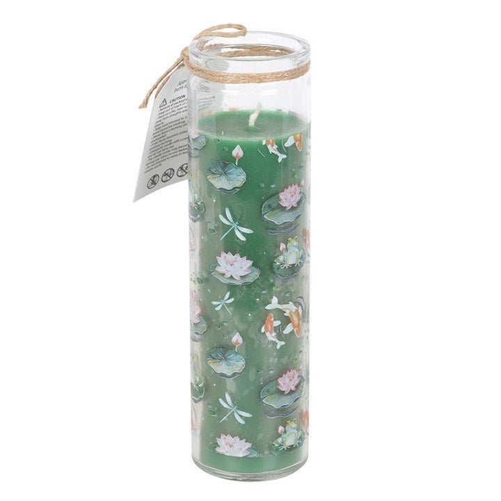 Pond Print Oriental Jasmine Tube Candle | Inspired Creative Gifts | UK Supplier