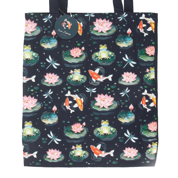 Pond Print Polycotton Tote Bag | Inspired Creative Gifts | UK Supplier