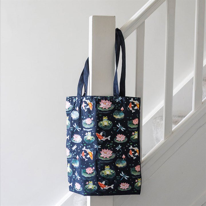 Pond Print Polycotton Tote Bag | Inspired Creative Gifts | UK Supplier