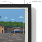 Blackpool Bloomfield Road Stadium Print