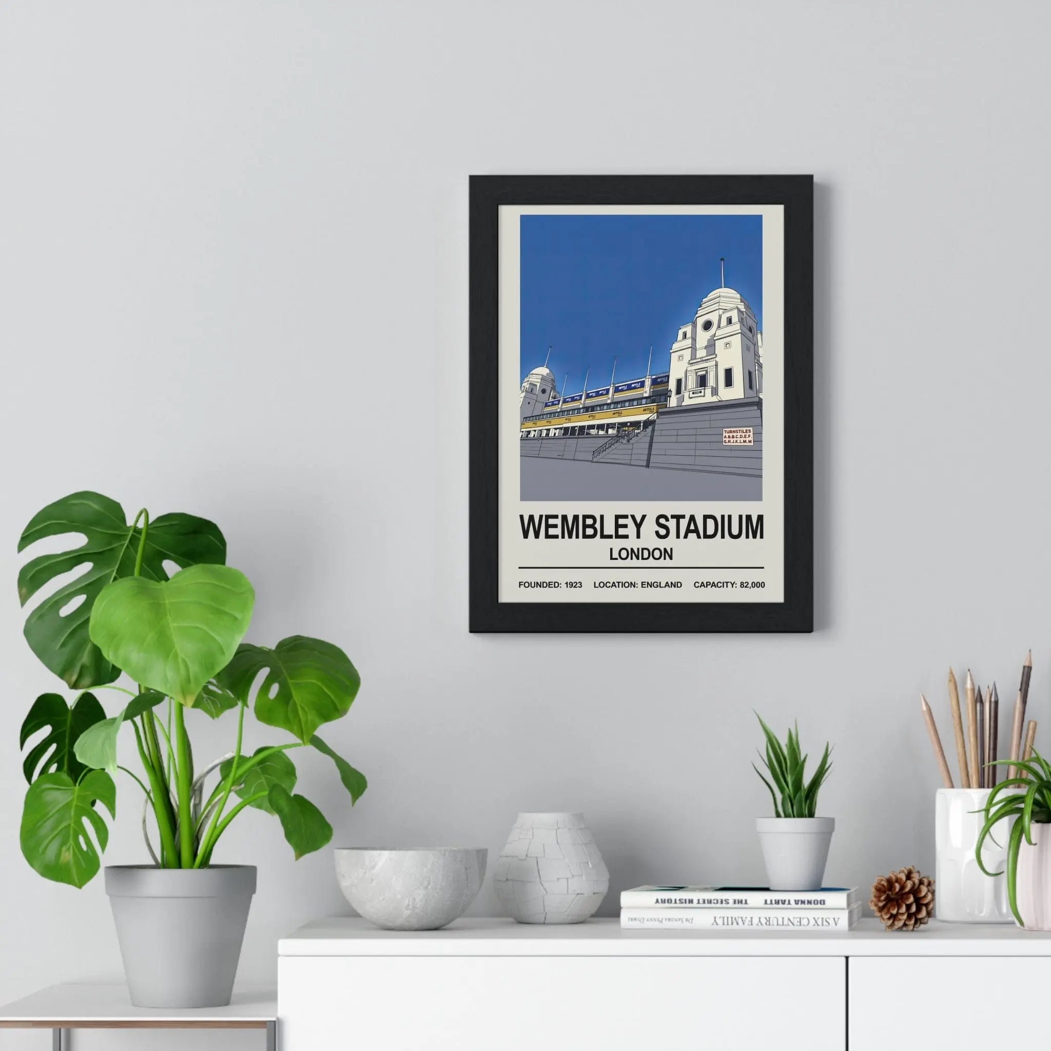 Wembley Stadium Print Twin Towers Print