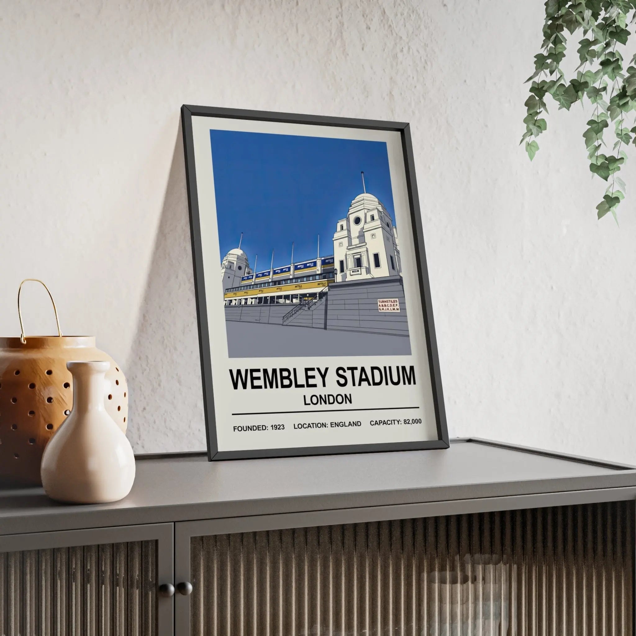 Wembley Stadium Print Twin Towers Print