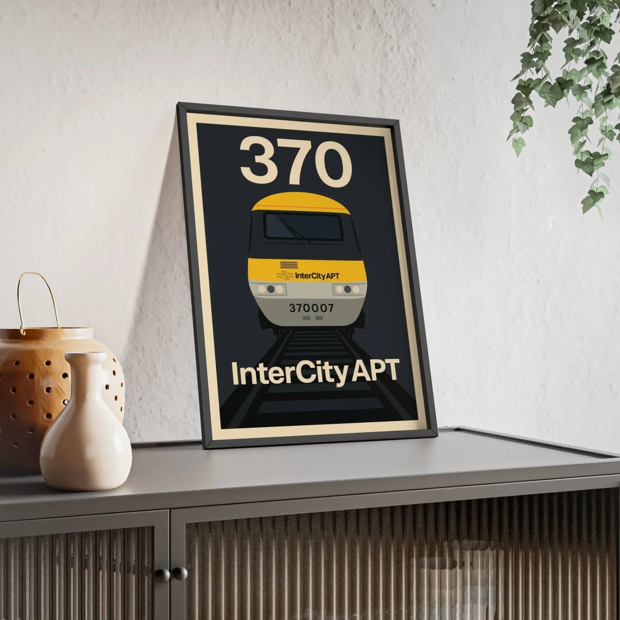 Class 370 APT Poster – Advanced Passenger Train Retro Railway Wall Art