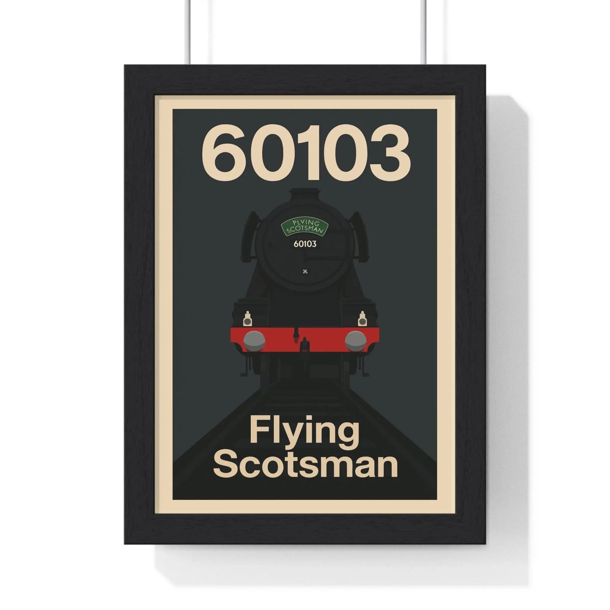 Flying Scotsman 60103 Poster Print | Iconic Train Wall Art