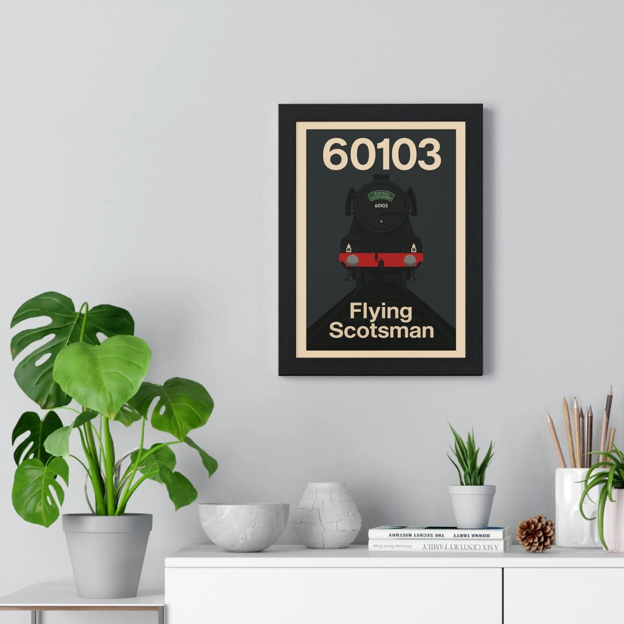 Flying Scotsman 60103 Poster Print | Iconic Train Wall Art