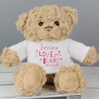 Personalised Teddy Bear | Custom Name Plush Teddy, Valentine's Gift