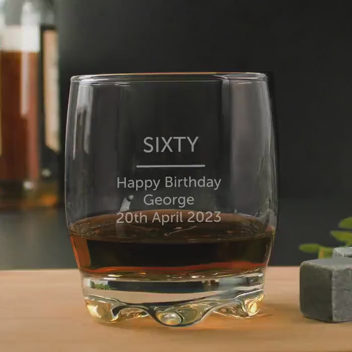 Personalized Whisky Glass | Engraved Gift Tumbler