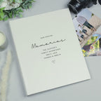 Personalised Traditional Photo Album | Christening Wedding Baby Baptism Communion Gift | Keepsake