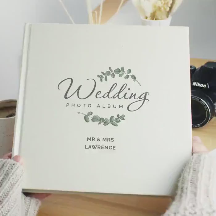 Personalised Wedding Square Photo Album