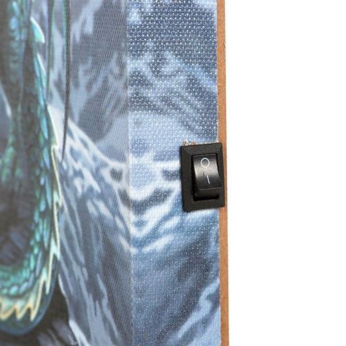 Protector of Magick Light Up LED Canvas Plaque by Lisa Parker | Inspired Creative Gifts | UK Supplier