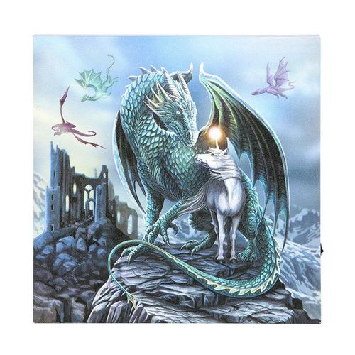 Protector of Magick Light Up LED Canvas Plaque by Lisa Parker | Inspired Creative Gifts | UK Supplier