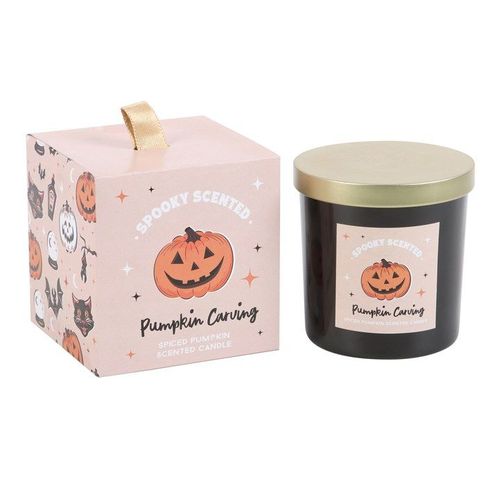 Pumpkin Carving Spiced Pumpkin Candle | Inspired Creative Gifts | UK Supplier