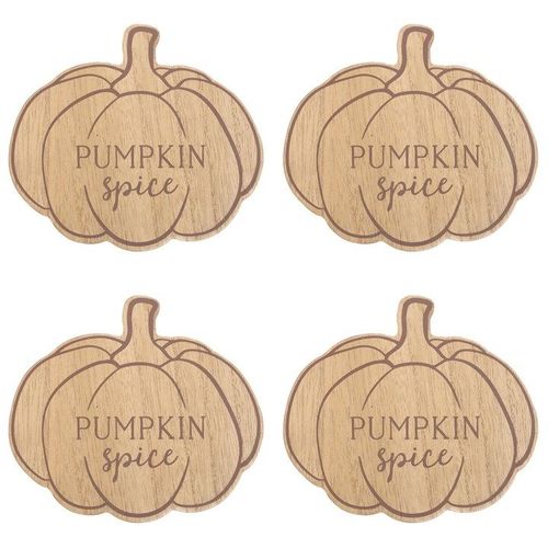 Pumpkin Spice Coaster Set | Inspired Creative Gifts | UK Supplier