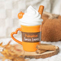 Pumpkin Spice Latte Shaped Lidded Mug | Inspired Creative Gifts | UK Supplier