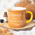Pumpkin Spice Mug Oil Burner and Wax Warmer | Inspired Creative Gifts | UK Supplier