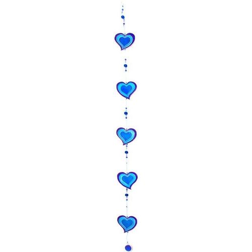 Purple & Blue String Of Hearts | Inspired Creative Gifts | UK Supplier