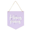 Purple Hocus Pocus Hanging Sign | Inspired Creative Gifts | UK Supplier