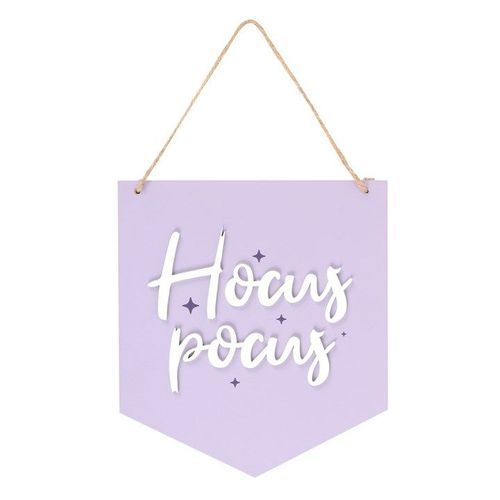 Purple Hocus Pocus Hanging Sign | Inspired Creative Gifts | UK Supplier
