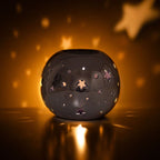 Purple Iridescent Star Oil Burner and Wax Warmer | Inspired Creative Gifts | UK Supplier