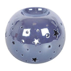 Purple Iridescent Star Oil Burner and Wax Warmer | Inspired Creative Gifts | UK Supplier