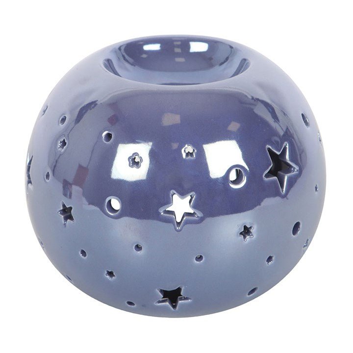 Purple Iridescent Star Oil Burner and Wax Warmer | Inspired Creative Gifts | UK Supplier