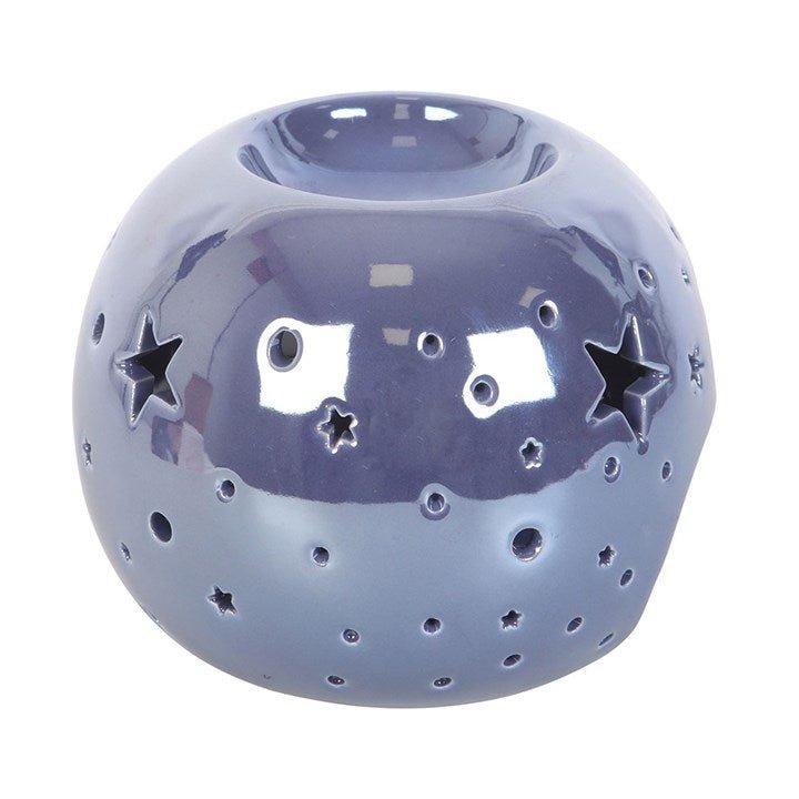 Purple Iridescent Star Oil Burner and Wax Warmer | Inspired Creative Gifts | UK Supplier