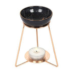 Purple Star Sign Oil Burner on Metal Base | Inspired Creative Gifts | UK Supplier