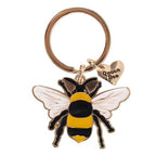Queen Bee Enamel Keyring | Inspired Creative Gifts | UK Supplier