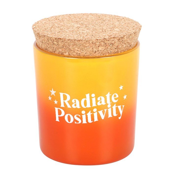 Radiate Positivity Lemon & Bergamot Candle | Inspired Creative Gifts | UK Supplier