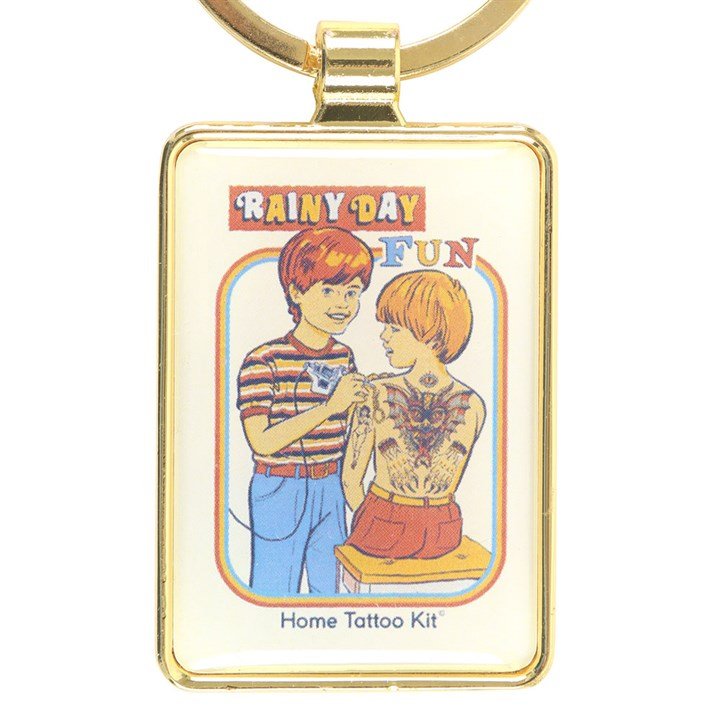 Rainy Day Fun Keyring by Steven Rhodes | Inspired Creative Gifts