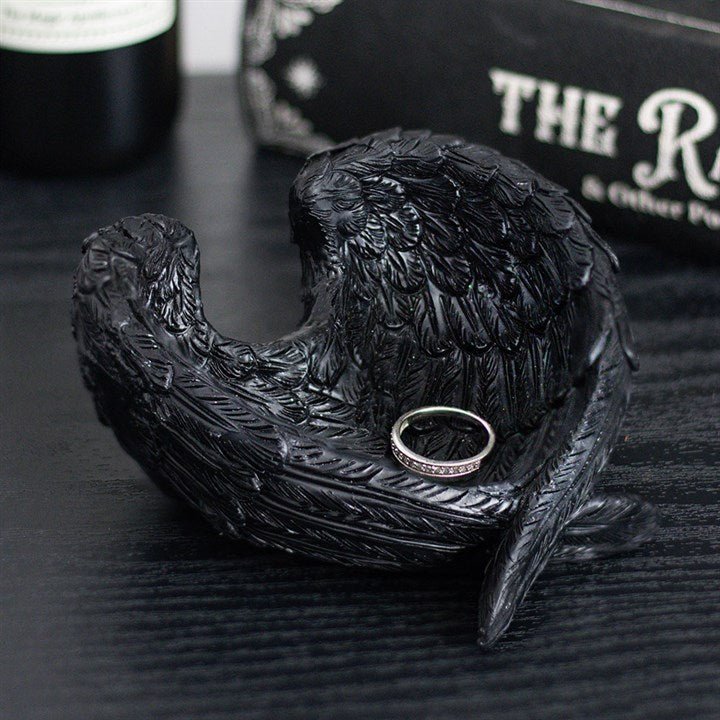 Raven Wings Trinket Dish | Inspired Creative Gifts | UK Supplier